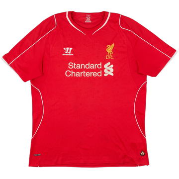 2014-15 Liverpool Maillot Domicile - 5/10 - (XXL)