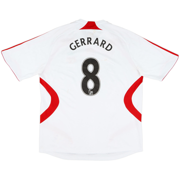 2007-08 Liverpool Maillot Extérieur Gerrard #8 - 5/10 - (XL)