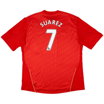 2010-12 Liverpool Maillot Domicile Suarez #7 - 6/10 - (3XL)
