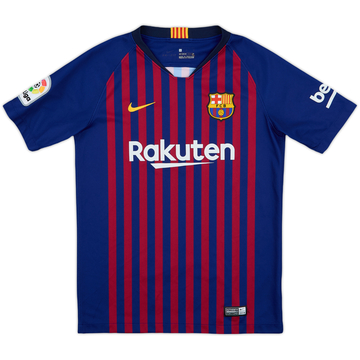2018-19 Barcelona Maillot domicile - 8/10 - (L.Boys)
