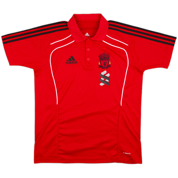 2010-11 Liverpool adidas Polo - 9/10 - (M)
