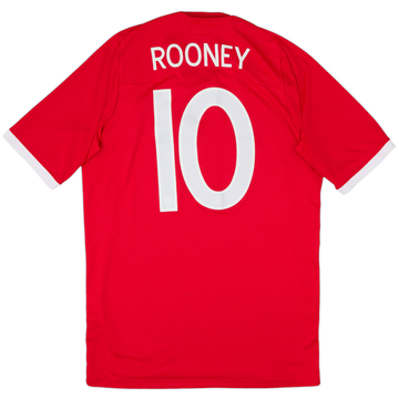Maillot extérieur Angleterre 2010-11 Rooney #10 - 8/10 - (M)