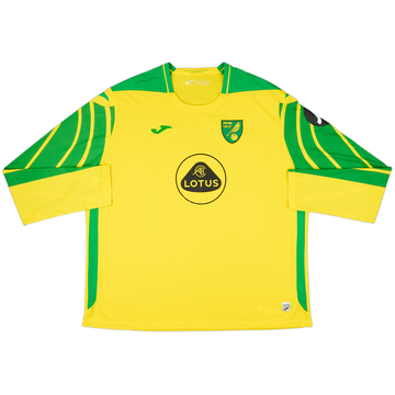 Maillot domicile manches longues Norwich 2021-22 - 10/10 - (4XL)