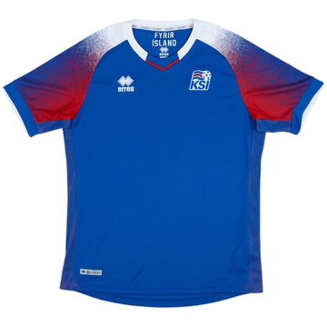 2018-19 Iceland Maillot Domicile - 7/10 - (XL)