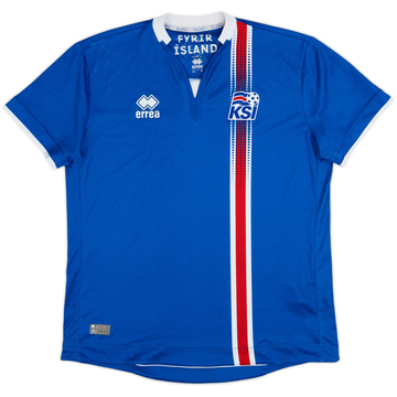 2016-18 Iceland Maillot Domicile - 4/10 - (S)
