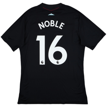 2017-18 West Ham Maillot extérieur Noble #16 - 10/10 - (L)