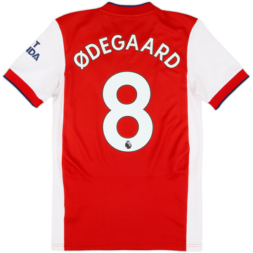 2021-22 Arsenal Maillot Domicile Odegaard #8 - 8/10 - (XS)