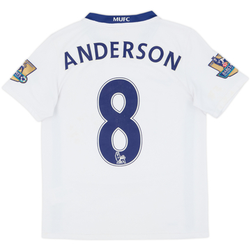 2008-10 Manchester United Maillot extérieur Anderson #8 - 6/10 - (11-12 ans)