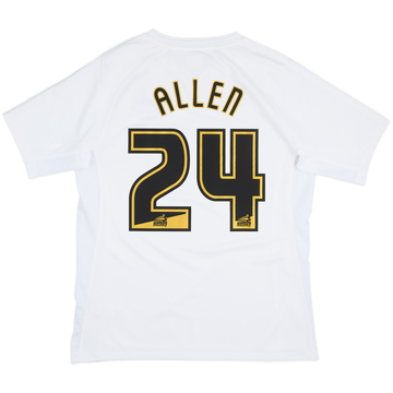 2010-11 Swansea Maillot Domicile Allen #24 - 9/10 - (M)