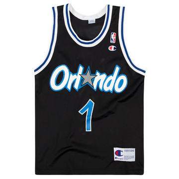 1995-98 Orlando Magic Hardaway #1 Maillot Champion (Alternatif) S