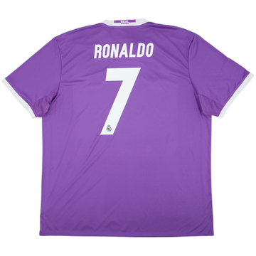 2016-17 Real Madrid Maillot extérieur Ronaldo #7 (XXL)