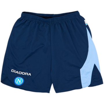 2010-11 Napoli short troisième - 8/10 - (L)