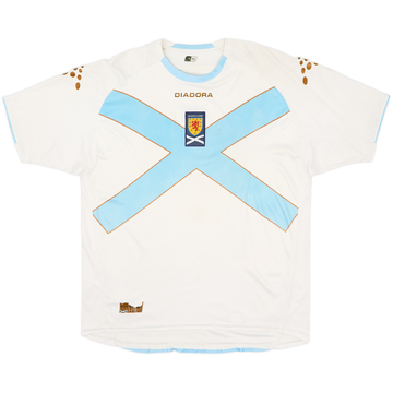2007-08 Scotland Maillot Extérieur - 5/10 - (XL)