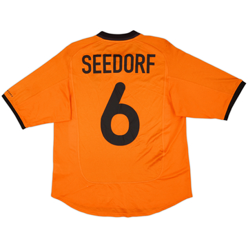 2000-02 Netherlands Maillot Domicile Seedorf #6 - 6/10 - (M)
