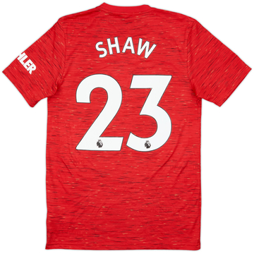 2020-21 Manchester United Maillot Domicile Shaw #23 - 7/10 - (S)