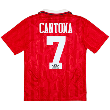 1992-94 Manchester United Maillot domicile Cantona #7 - 6/10 - (S)