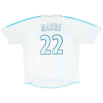 2004-05 Olympique Marseille Maillot domicile Nasri #22 - 5/10 - (XL)