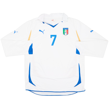 Italie 2010-12 Maillot extérieur ML version joueur #7 - 6/10 - (XL)