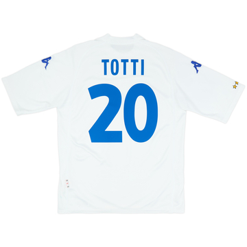 2000-01 Italy Maillot extérieur basique Totti #20 - 9/10 - (M)