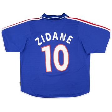 2000-02 France Maillot domicile Zidane #10 - 6/10 - (XL)