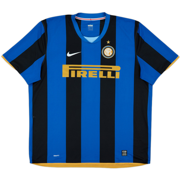 2008-09 Inter Milan Maillot domicile - 9/10 - (XXL)