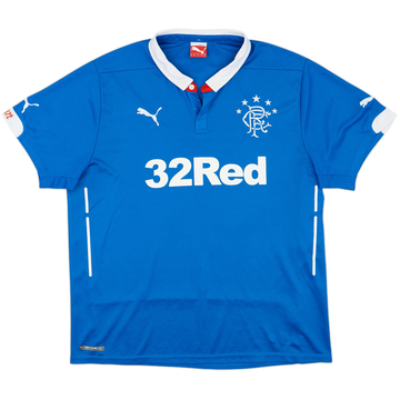 2014-15 Rangers Maillot Domicile - 8/10 - (XL)