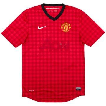 2012-13 Manchester United Maillot domicile - 4/10 - (S)