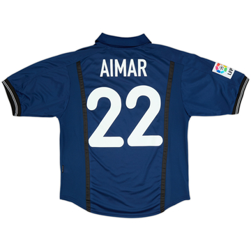 2000-01 Valencia Maillot extérieur Aimar #22 - 10/10 - (M)