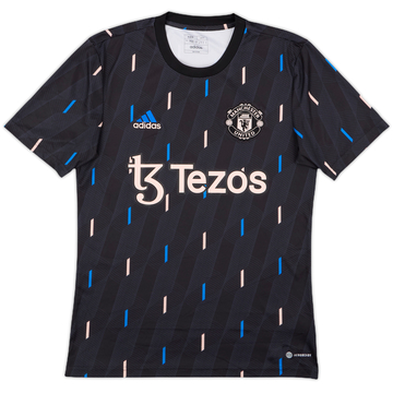 2022-23 Manchester United adidas Maillot d'entraînement - 9/10 - (S)