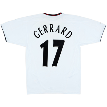 2003-04 Liverpool Maillot extérieur Gerrard #17 - 6/10 - (S)
