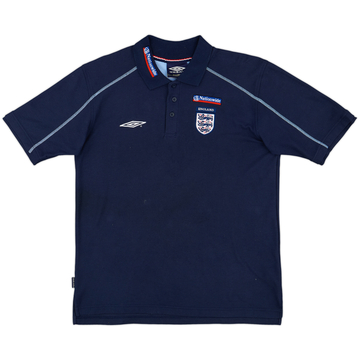 2000-01 England Umbro Polo - 8/10 - (M)