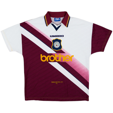 Maillot extérieur Manchester City 1996-97 - 8/10 - (L)
