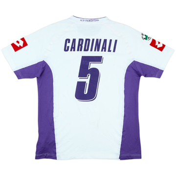 Maillot de match extérieur Fiorentina 2007-08 Cardinali #5