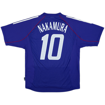2002-04 Japan Maillot Domicile Nakamura #10 - 6/10 - (XL)