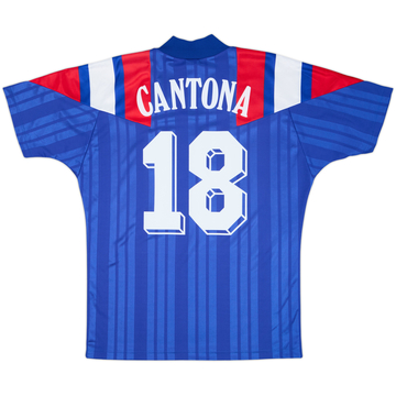 1992-94 France Maillot Domicile Cantona #18 - 10/10 - (M/L)
