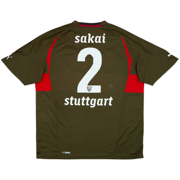 2010-11 Stuttgart Maillot Third Sakai #2 - 6/10 - (XL)