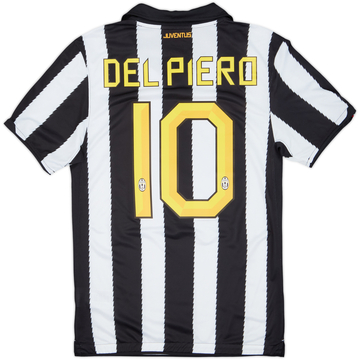 2010-11 Juventus Maillot domicile Del Piero #10 - 7/10 - (S)