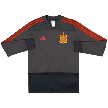 2017-18 Spain adidas Haut d'entraînement - 5/10 - (S)
