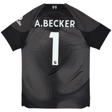 2022-23 Liverpool Maillot GK A.Becker #1 - 9/10 - (S)