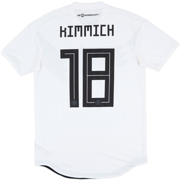 2018-19 Germany Maillot Domicile Authentique Kimmich #18 - 8/10 - (M)