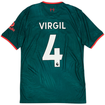 2022-23 Liverpool Maillot Third Virgil #4 - 10/10 - (S)