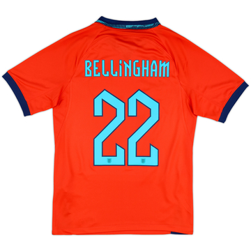 2022-23 England Maillot extérieur Bellingham #22 - 10/10 - (S)