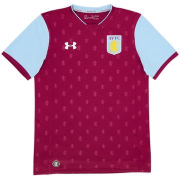 2017-18 Aston Villa Maillot Domicile - 8/10 - (XL.Boys)
