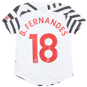 2020-21 Manchester United Maillot Third B.Fernandes #18 - 10/10 - XS Femme