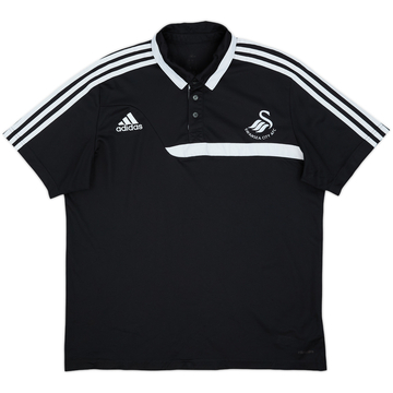 2013-14 Swansea adidas Polo - 7/10 - (L)