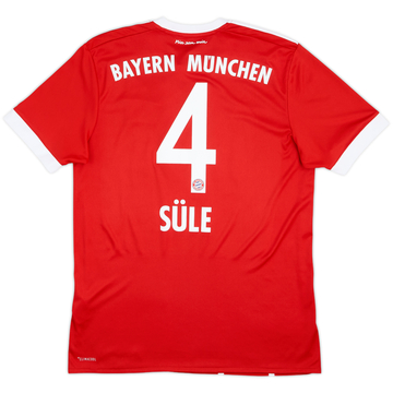 2017-18 Bayern Munich Maillot domicile Sule #4 - 8/10 - (M)
