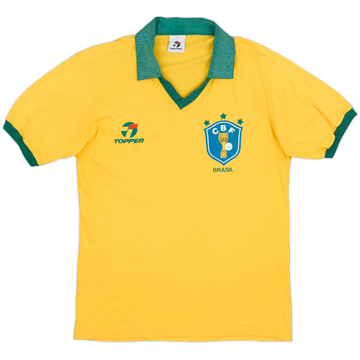 1985-88 Brazil Maillot Domicile - 6/10 - (S)
