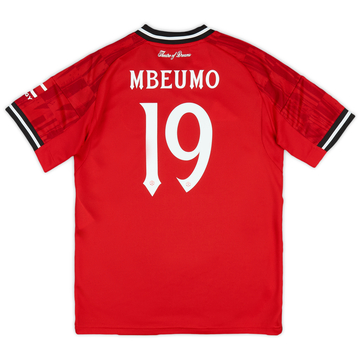 2025-26 Manchester United Maillot Domicile Mbeumo #19 Enfant