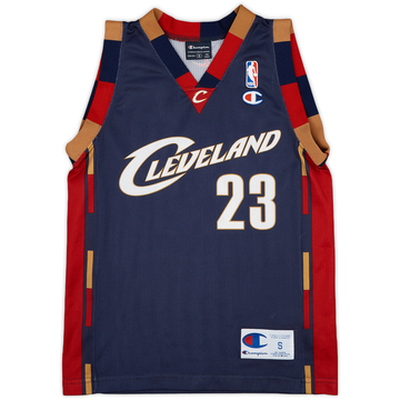 2005-10 Cleveland Cavaliers James #23 Champion Maillot alternatif - 9/10 - (S.Boys)