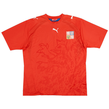 2006-08 Czech Republic Maillot domicile basique - 7/10 - (XL)